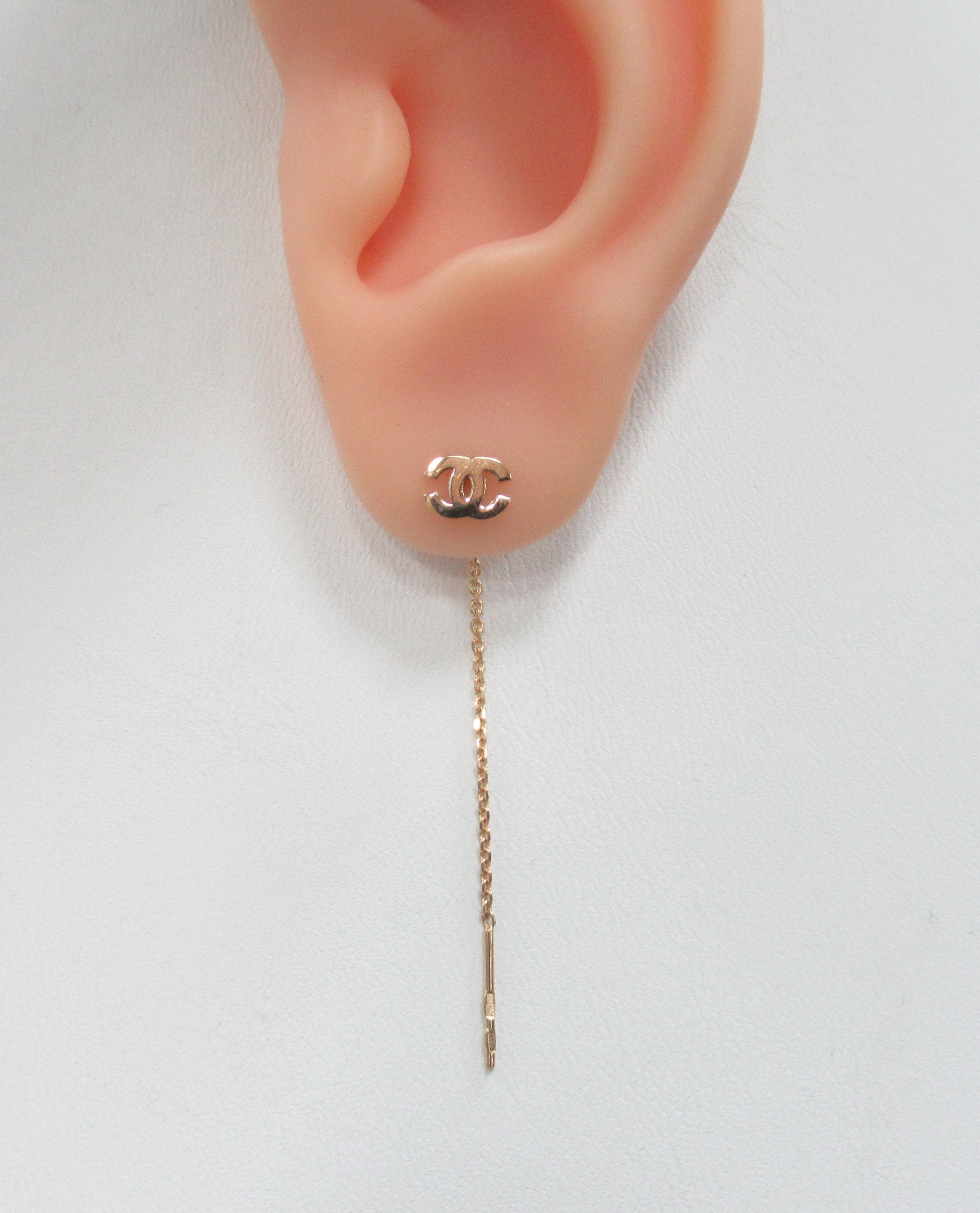 Серьги-протяжки из золота